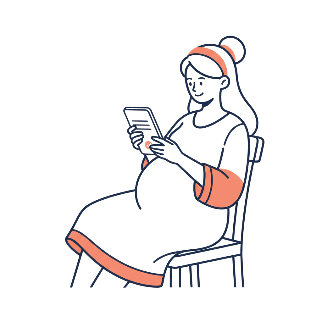 Meal planning and tracking illustration