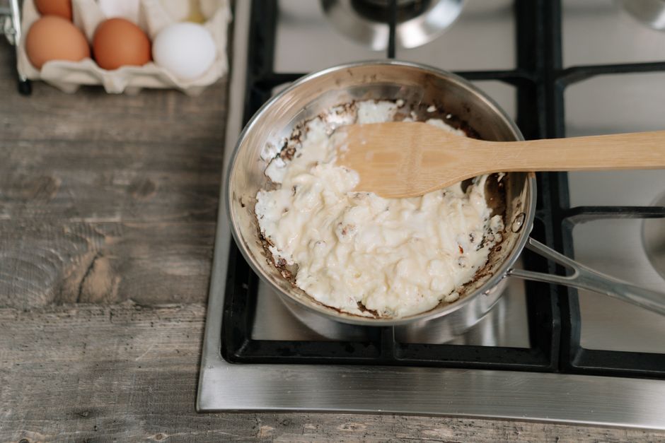 scrambled eggs