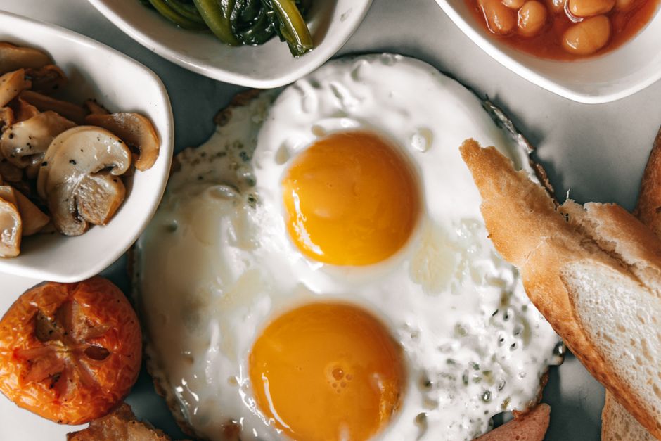 sunny side up eggs